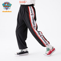 汪汪队立大功汪汪队儿童防蚊裤2024夏季男童轻薄透气速干裤男孩宝宝束脚裤潮酷 黑色200 105CM