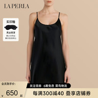 LA PERLA LAPERLA女士SILK真丝吊带短款睡裙性感桑蚕丝家居服