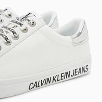 卡尔文·克莱恩 Calvin Klein CK Jeans女士LOGO印花系带平底舒适休闲鞋YW00396
