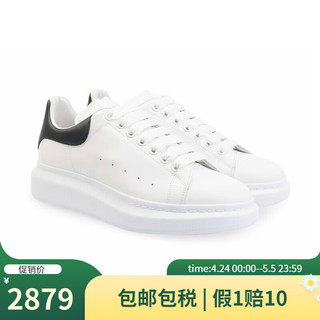 ALEXANDER MCQUEEN 亚历山大麦昆（Alexander McQueen）小白鞋男士休闲运动鞋9061-黑尾 40.5