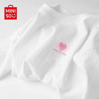 MINISO 名创优品 短袖t恤女2024新