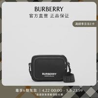 BURBERRY 博柏利 男包 徽标印花尼龙斜挎包80490941