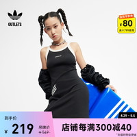 adidas 阿迪达斯 运动无袖连衣裙女装adidas阿迪达斯官方outlets三叶草IU4841