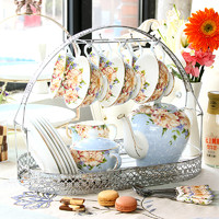 品来运 欧式茶具套装咖啡杯下午茶茶具 咖啡具骨瓷英式杯碟家用茶壶轻奢