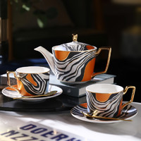 NOSIN 诺轩 家用简约下午茶陶瓷茶具欧式创意整套茶具整套咖啡具