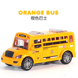 abay 兒童慣性公交車巴士車模型玩具車
