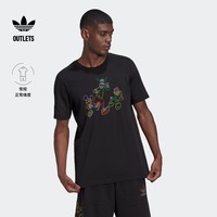 adidas 阿迪达斯 官方outlets阿迪达斯三叶草迪士尼男装印花运动上衣短袖T恤