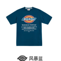 Dickies 帝客 短袖T恤男迪凯斯官方LOGO印花帝克情侣t恤男棉舒适上衣 DK007403 深藏青 XS