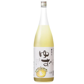 梅乃宿柚子酒1800ml 日本酒 女士水果酒甜酒