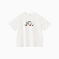 MQD 马骑顿 童装男大童24夏新款潮酷休闲卡通短袖T恤亲子