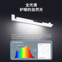 雷士照明 20点：雷士照明  全光谱台灯 酷毙灯 白色80cm 18W（前15分钟）