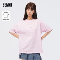 Semir 森马 宽松短袖T恤女