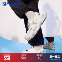 FILA 斐乐 FUSION斐乐女鞋硬糖老爹凉鞋2024夏季新款休闲厚底鞋运动鞋