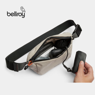 Bellroy澳洲Lite Belt Bag轻行畅游胸包单肩包通勤环保休闲男女斜挎包 月光白