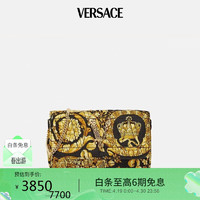 VERSACE 范思哲 女士印花迷你绗缝链条式晚宴包斜挎包 礼物