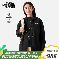 北面（The North Face）女款经典ICON1986/1990冲锋衣防水夹克外套7QSI/81RZ类8BAB 7QSI-JK3黑色（24春夏款） L码165/92A