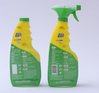 绿伞油污清洁剂油烟净500g*2瓶绿茶香家用厨房强力去重油污清洁剂