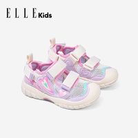 百亿补贴：Ellekids ELLE KIDS童鞋 女童凉鞋儿童夏季爆款魔术贴运动鞋男童软底休闲鞋