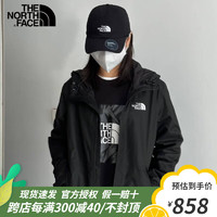 北面 冲锋衣 24春季上新 4UDN-JK3黑色 XL码