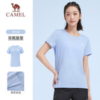 CAMEL 骆驼 运动T恤透气健身衣跑步体恤宽松速干衣短袖上衣夏季