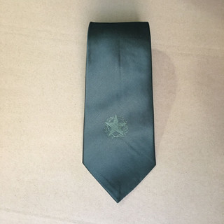 丹丹格（DANDANGE）领带橄榄松枝军绿色空衬正装免打结陆领带男人常服领带 橄榄绿 舞领带中号