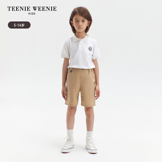 Teenie Weenie Kids小熊童装24夏季男童可爱舒适休闲百搭短裤 藏青色 130cm