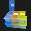 俏佰迪 口表医院用浸泡干燥一体式体温计消毒盒器表计收纳二合一(蓝色) 三合一两个(优惠装)
