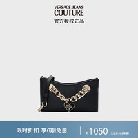 VERSACE 范思哲 Jeans Couture女士链条单肩包 黑色礼物