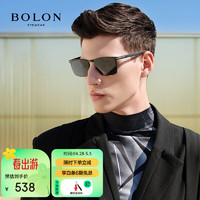 BOLON 暴龙 眼镜防紫外线太阳镜开车偏光墨镜男潮  BL8108C10 C10-灰色(偏光)