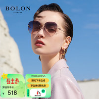 BOLON 暴龙 女款款太阳镜 BL7191 A63-上灰下粉渐进非偏光