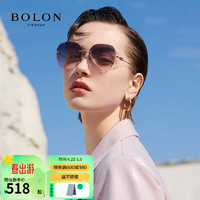 BOLON 暴龙 女款款太阳镜 BL7191 A63-上灰下粉渐进非偏光