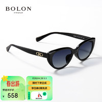 BOLON 暴龙 眼镜24年杨紫同款猫眼太阳镜防晒开车墨镜女潮 BL5092C10