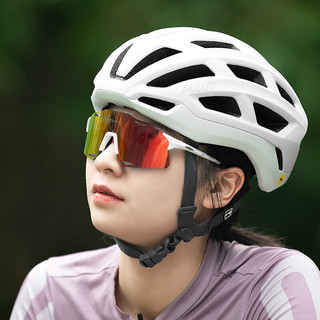 CAVALRY骑行偏光眼镜太阳镜自行车公路车男女户外跑步护目镜装备 黑色 偏光-黑框