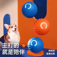 伴笛 宠物狗狗玩具自动跳跳球，蓝色跳跳球