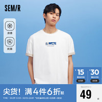 Semir 森马 x王者荣耀凉感抗菌短袖T恤男100323100110