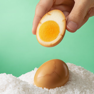无穷盐焗爆鸡蛋300g即食夜宵解馋小吃零食卤蛋休闲食品