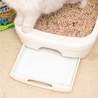 GAINES/佳乐滋尤妮佳尿垫40片适用猫砂盆宠物尿垫除臭猫咪用品