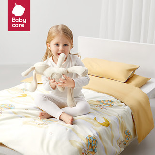 babycare 幼儿园被子六件套件儿童午睡婴儿宝宝床上用品纯棉枕头被套四季