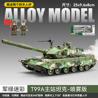 中精质造 T99a式主战坦克合金车模型