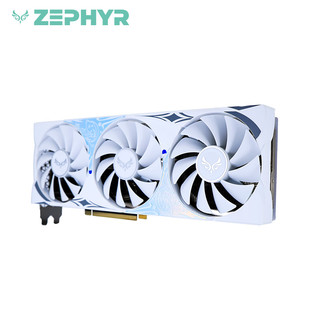 ZEPHYR RTX 3060 浪花 Spindrift 三风扇电脑办公绘图AI电竞光追游戏设计电脑显卡 西风显卡