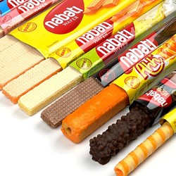 nabati 纳宝帝 印尼丽芝士袋装奶酪草莓威化饼干混合整盒小包装特色小零食 60根