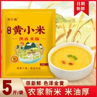 登日隆 农家陕北精选优质新米脂油小米月子米婴儿米香谷米黄小米香糯粘稠