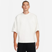 NIKE 耐克 Sportswear Tech纯色宽松圆领短袖T恤 男款 白色 FB8166-133