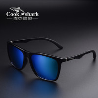 cookshark 库克鲨鱼 偏光太阳镜男女司机镜墨镜男士眼镜开车眼睛