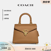 COACH 蔻驰 女士SAMMY顶部手柄手袋斜挎包手提包女包 B4/浅驼色