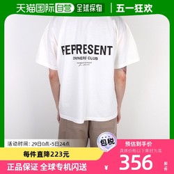 REPRESENT 韩国直邮REPRESENT字母短袖小众潮牌高街美式宽松夏季情侣T恤男