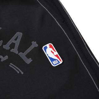 杰克·琼斯（JACK&JONES）夏季NBA联名湖人队宽松logo刺绣运动休闲短裤22429F002 黑色E40 黑色E40 170/76A/SR