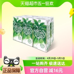 V&FJ CLUB 唯芙卡 泰国进口100%纯椰子水NFC补充电解质果汁饮料250ml*6盒