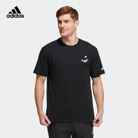 adidas 阿迪达斯 男子 户外系列 OCEAN GFX TEE 运动 T恤 HE7357 S码