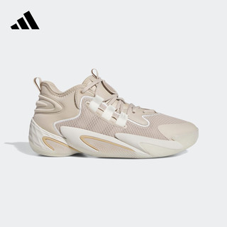 adidas 阿迪达斯 BYW Select男女团队款专业篮球鞋IE9307 深卡其色 44(270mm)